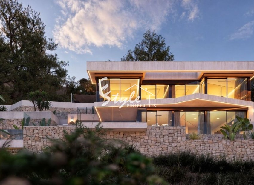 Villa de nueva construcción en venta en Benissa, Benidorm, Alicante, Costa Blanca, España. ON1895