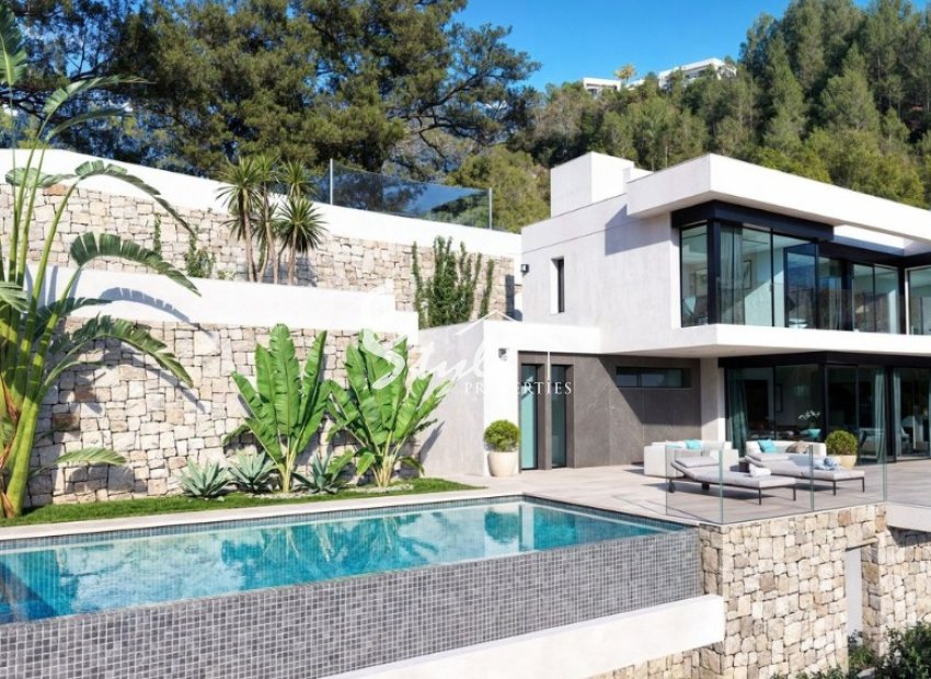 Villa de nueva construcción en venta en Benissa, Benidorm, Alicante, Costa Blanca, España. ON1895