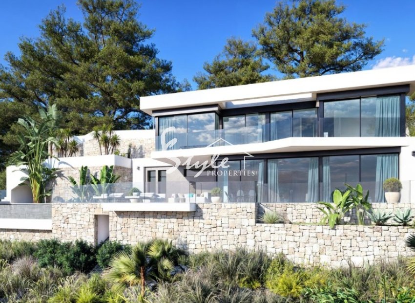 Villa de nueva construcción en venta en Benissa, Benidorm, Alicante, Costa Blanca, España. ON1895