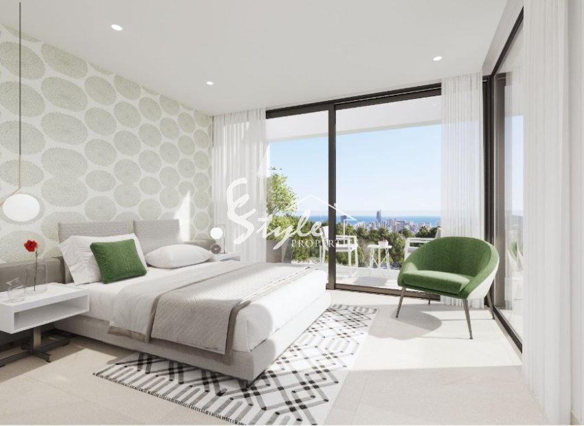 ​Villa de nueva construcción en venta en Finestrat, Costa Blanca, España. ON1858