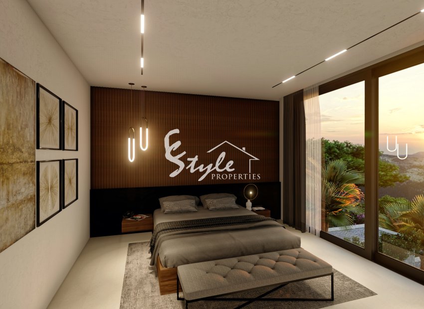 Villa de obra nueva en venta en Altea, Costa Blanca, España. ON1565