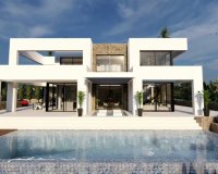 Villa de obra nueva en venta en Benissa, Benidorm, Alicante, Costa Blanca, España. ON1574