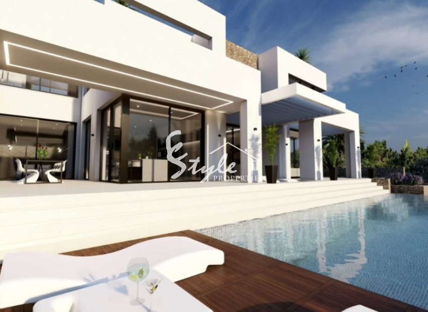Villa de obra nueva en venta en Benissa, Benidorm, Alicante, Costa Blanca, España. ON1574