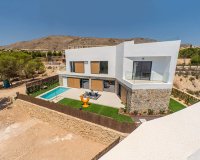 Villa de Obra nueva en venta en Finestrat, Alicante, Costa Blanca, Spain.ON1040