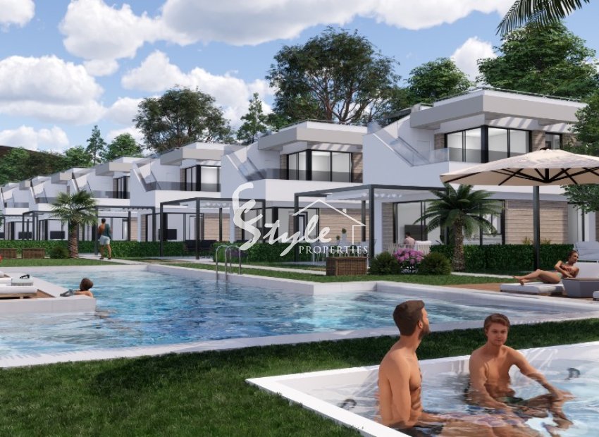 Villa de obra nueva en venta en Lo Romero, Costa Blanca, España. ON1510_C