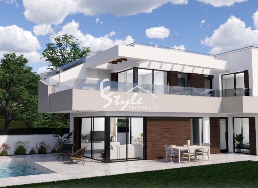Villa de obra nueva en venta en Lo Romero, Costa Blanca, España. ON1510_S