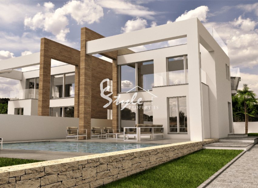 Villa de obra nueva en venta en Torrevieja, Costa Blanca, España. ON1459