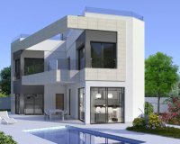 Villa de obra nueva en venta en Torrevieja, Costa Blanca, España. ON1551