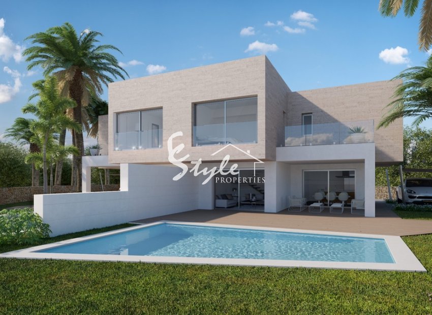 Villa pareada de nueva construcción en venta en Moraira, Alicante, Costa Blanca, España. ON1581