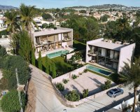 Villas de lujo de obra nueva en Calpe | 3 dormitorios, piscina privada y vistas al Peñón de Ifach, Costa Blanca, Spain. ID 1272