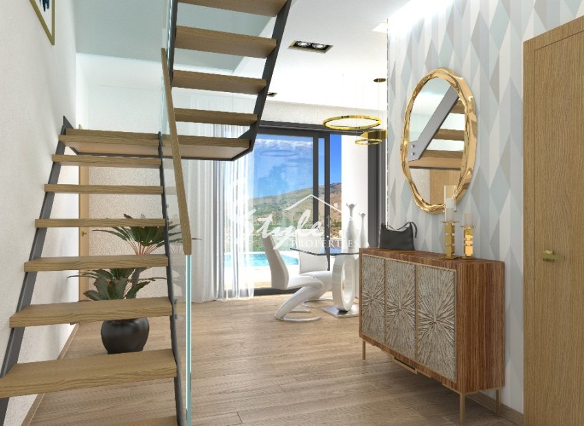 Villas de nueva construcción con vistas panorámicas en Finestrat, Benidorm, Costa Blanca, España