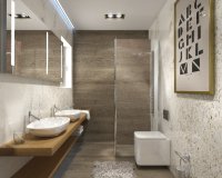 Villas de nueva construcción con vistas panorámicas en Finestrat, Benidorm, Costa Blanca, España