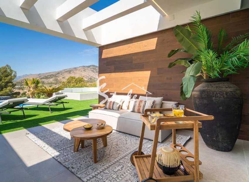 ​Villas de nueva construcción en Finestrat, Costa Blanca, España. ON1647