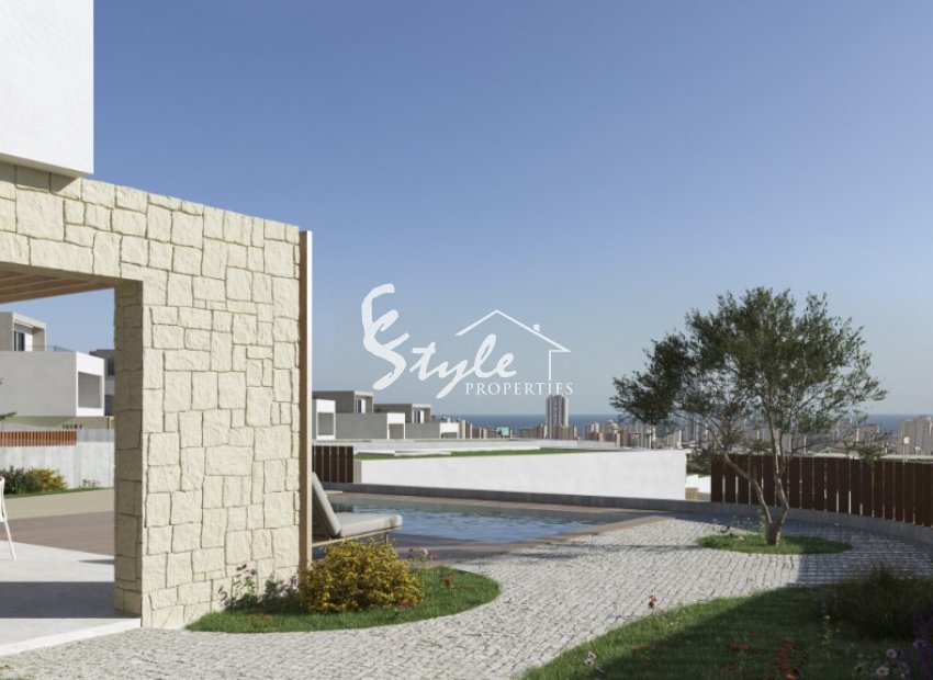 Villas de nueva construcción en Finestrat, Costa Blanca, España. ON1696