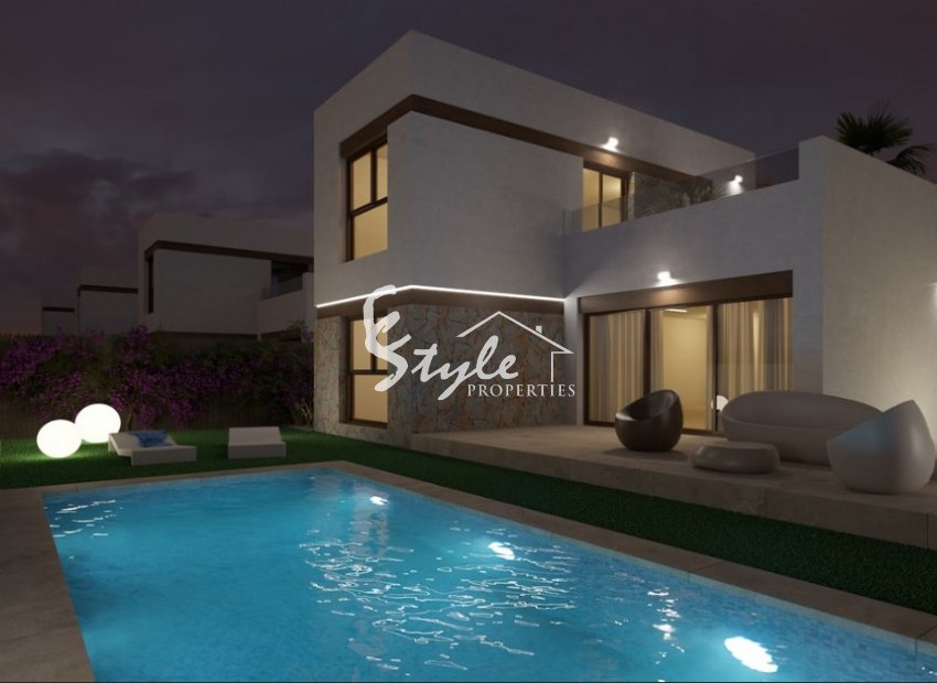 Villas de nueva construcción en venta en La Finca Golf, Costa Blanca, España. ON1844