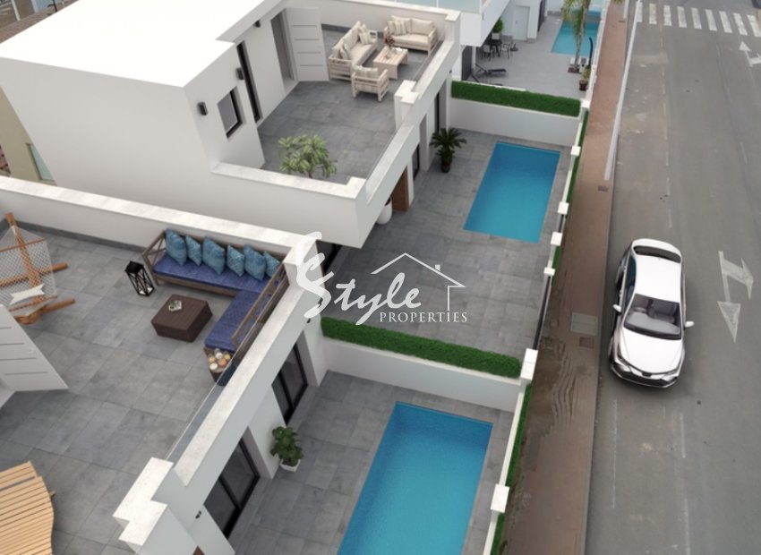 Villas de nueva construcción en venta en San Pedro del Pinatar, Murcia, España. ON1843