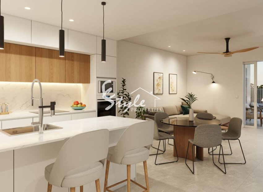 Villas de nueva construcción en venta en Santiago de Ribeira, Murcia, España.ON1652