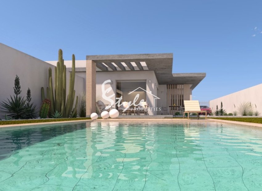 Villas de nueva construcción en venta en Santiago de Ribeira, Murcia, España.ON1652