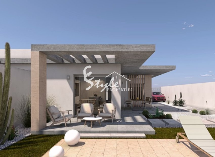 Villas de nueva construcción en venta en Santiago de Ribeira, Murcia, España.ON1652