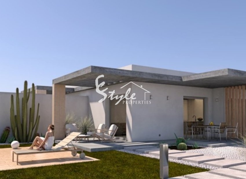 Villas de nueva construcción en venta en Santiago de Ribeira, Murcia, España.ON1652