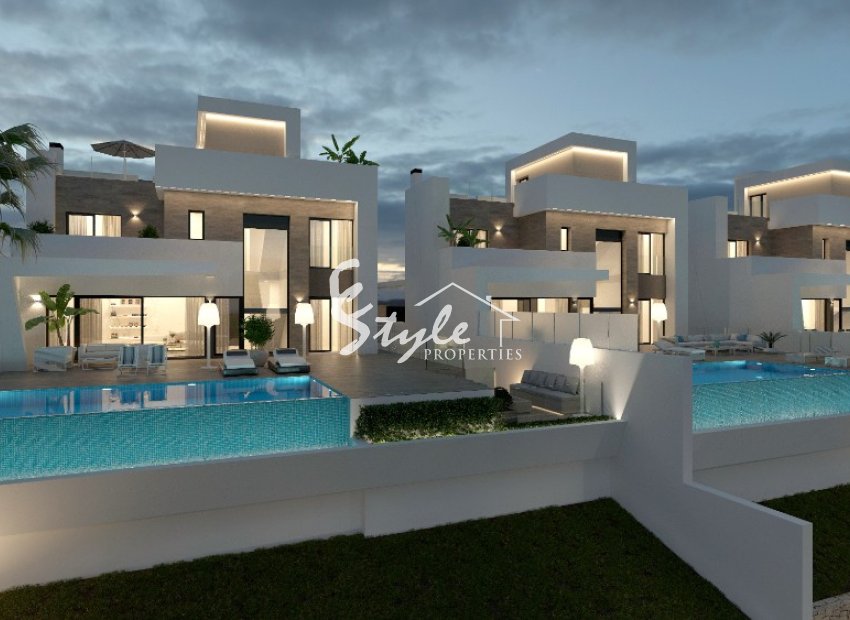 Villas de obra nueva con vista al mar en Finestrat, Costa Blanca, España. ON1476