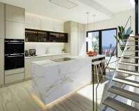 Villas de obra nueva con vista al mar en Finestrat, Costa Blanca, España. ON1476