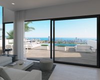 Villas de obra nueva con vista al mar en Finestrat, Costa Blanca, España. ON1476