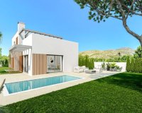 Villas de obra nueva en Finestrat, Costa Blanca, España. ON1595