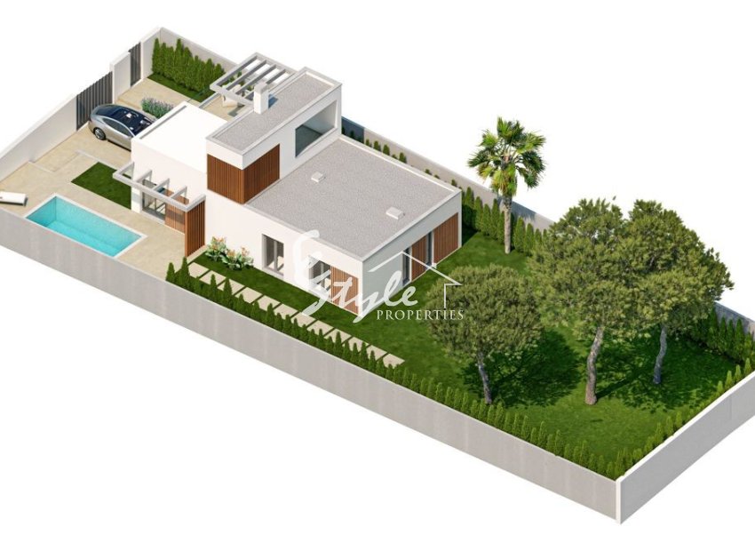 Villas de obra nueva en Finestrat, Costa Blanca, España. ON1595