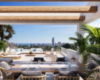 Villas de obra nueva en Finestrat, Costa Blanca, España. ON1598