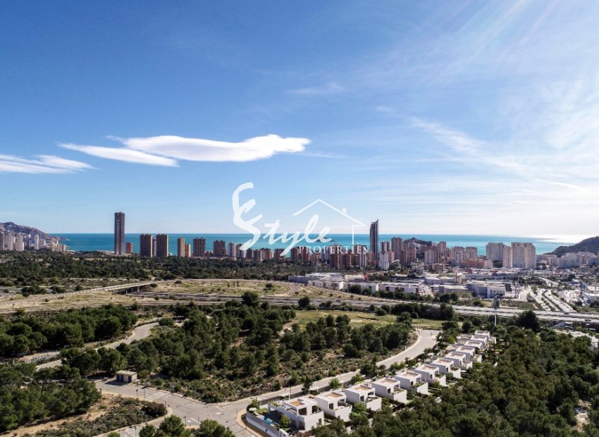 Villas de obra nueva en Finestrat, Costa Blanca, España. ON1598