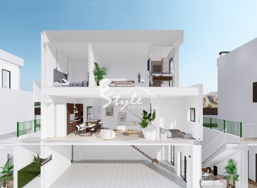 Villas de obra nueva en Finestrat, Costa Blanca, España. ON1602