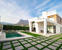 Villas de obra nueva en Finestrat, Costa Blanca, España. ON1622