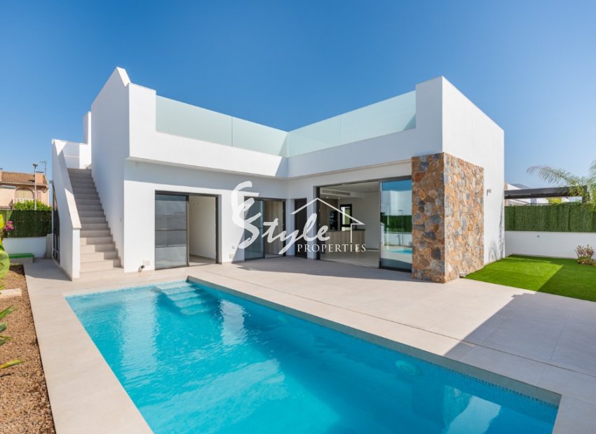 Villas de obra nueva en Los Alcázares, Murcia, Spain. ON1694