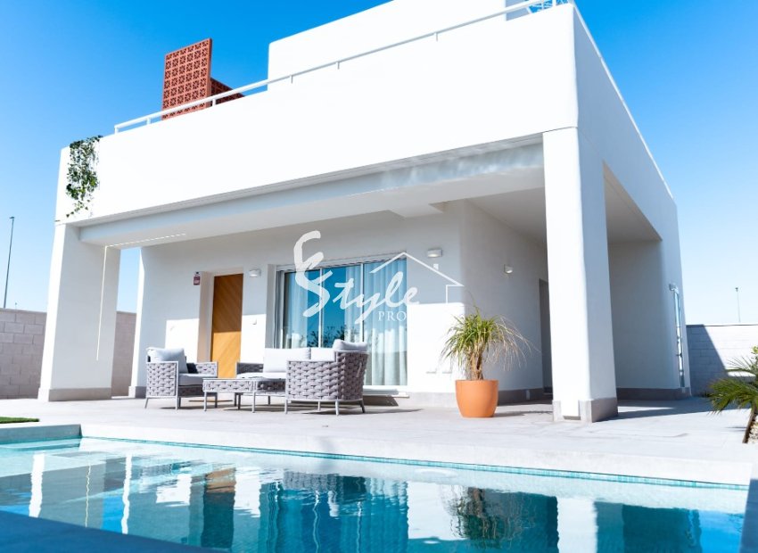 Villas de obra nueva en Pilar de la Horadada. Costa Blanca.España.ON1548