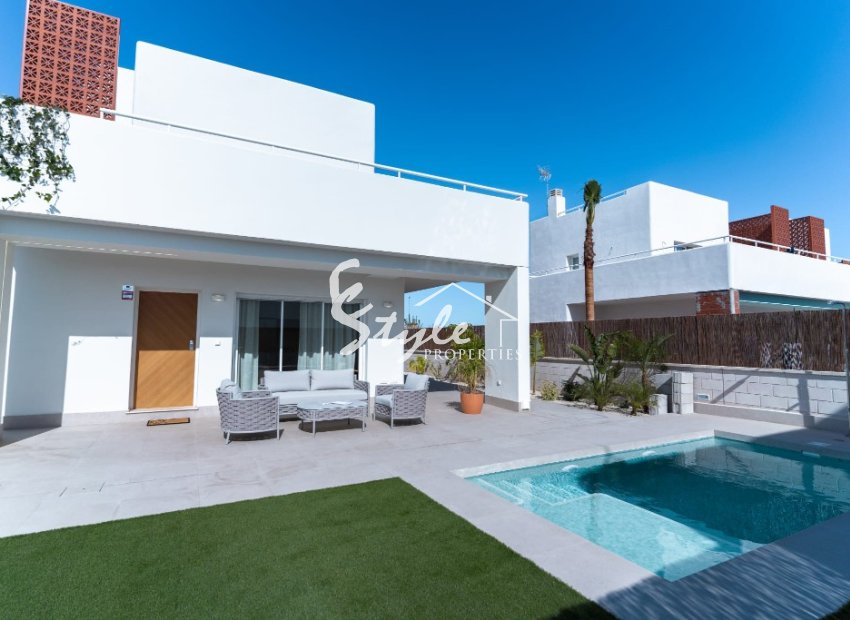 Villas de obra nueva en Pilar de la Horadada. Costa Blanca.España.ON1548