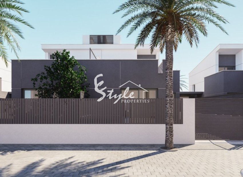 Villas de obra nueva en venta cerca de la playa en Cartagena, Murcia.ON1824