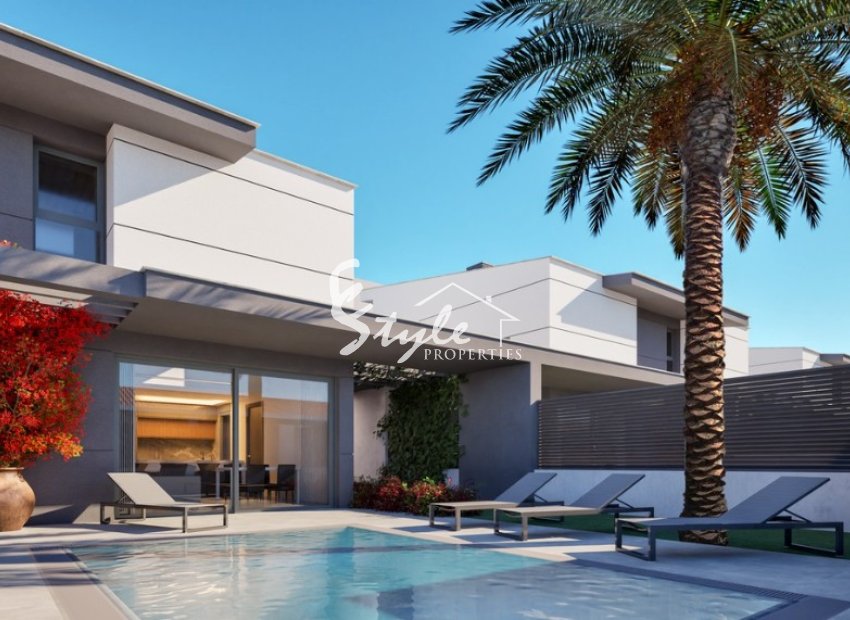 Villas de obra nueva en venta cerca de la playa en Cartagena, Murcia.ON1824