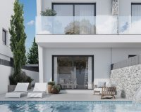 Villas de obra nueva en venta en Guardamar del Segura, Costa Blanca, España. ON1477