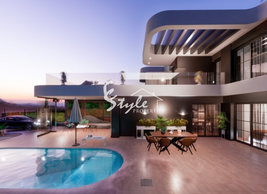 Villas de obra nueva en venta en Los Alcázares, Murcia, España.ON1648