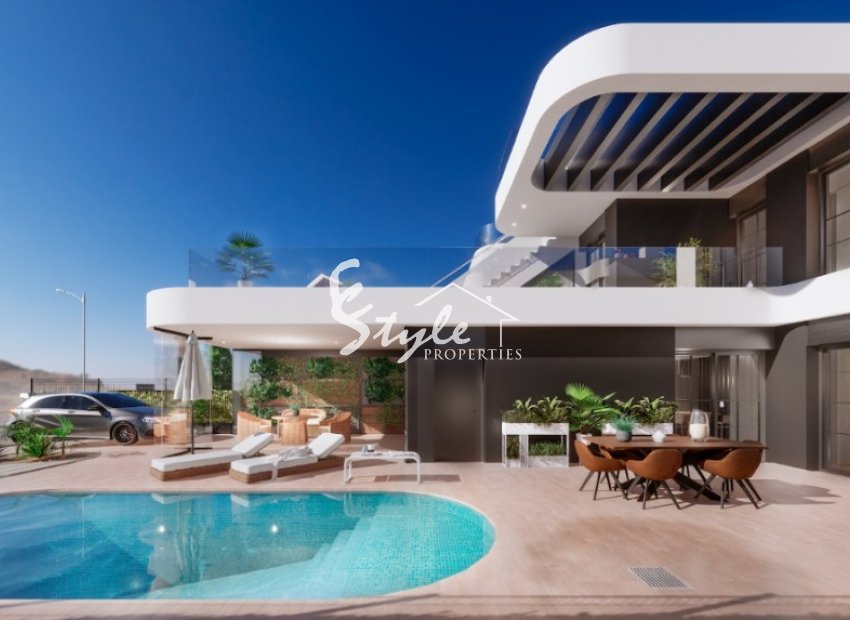 Villas de obra nueva en venta en Los Alcázares, Murcia, España.ON1648