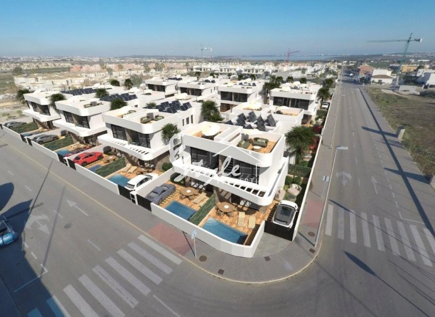 Villas de obra nueva en venta en Los Montesinos, Costa Blanca, España.ON1557