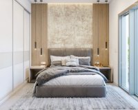 Villas de obra nueva en venta en Pilar de La Horadada, Costa Blanca, España. ON894