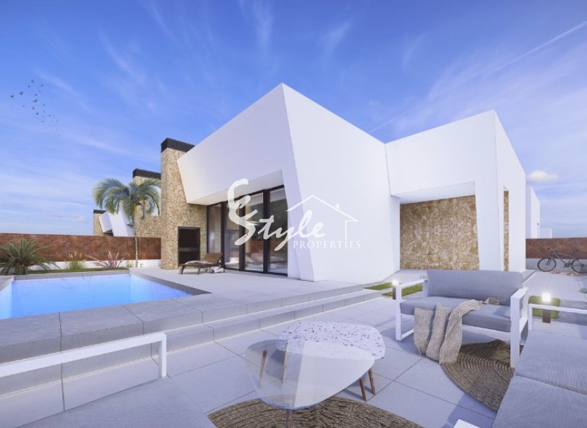 Villas de obra nueva en venta en San Pedro del Pinatar, Murcia, España. ON1429