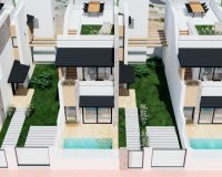 Villas de obra nueva en venta en San Pedro del Pinatar, Murcia, España. ON1628