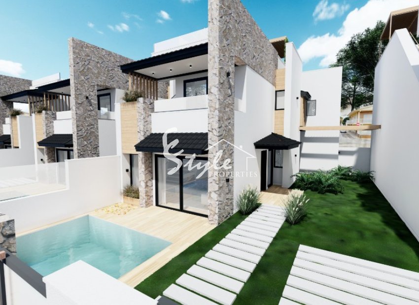 Villas de obra nueva en venta en San Pedro del Pinatar, Murcia, España. ON1628