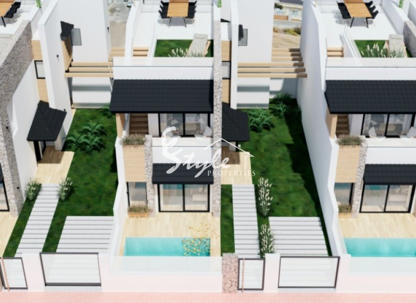 Villas de obra nueva en venta en San Pedro del Pinatar, Murcia, España. ON1661