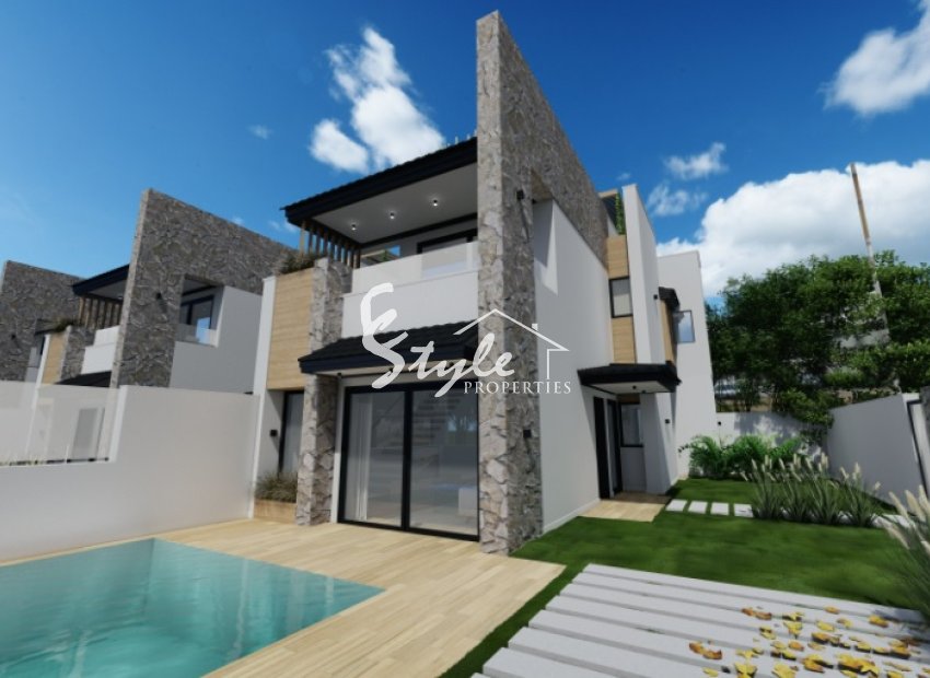 Villas de obra nueva en venta en San Pedro del Pinatar, Murcia, España. ON1661