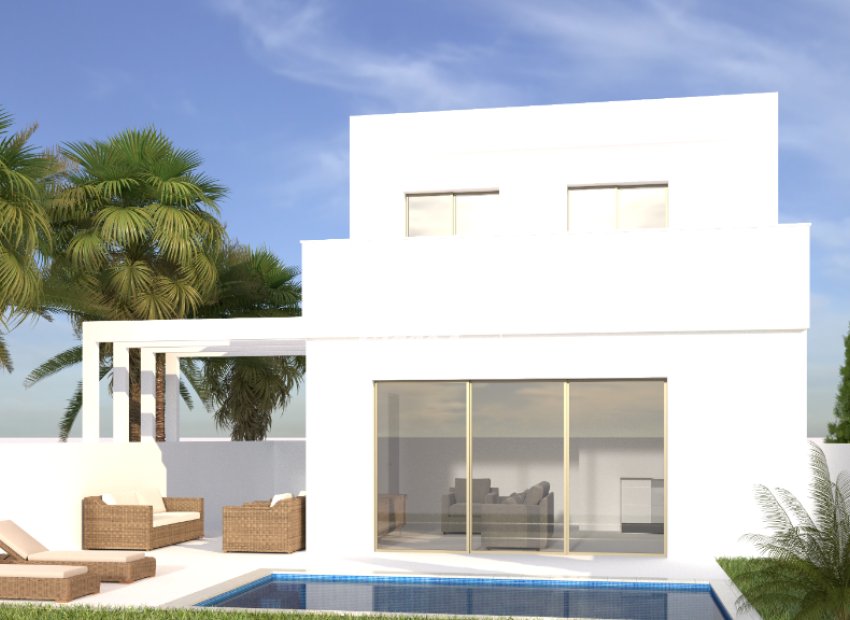 Villas en venta en un nuevo complejo, Orihuela Costa, Costa Blanca, España. ON1518