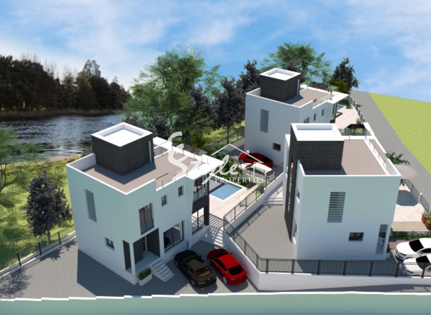 Villas nuevas en venta en Villajoyosa, Costa Blanca, España.ON1603